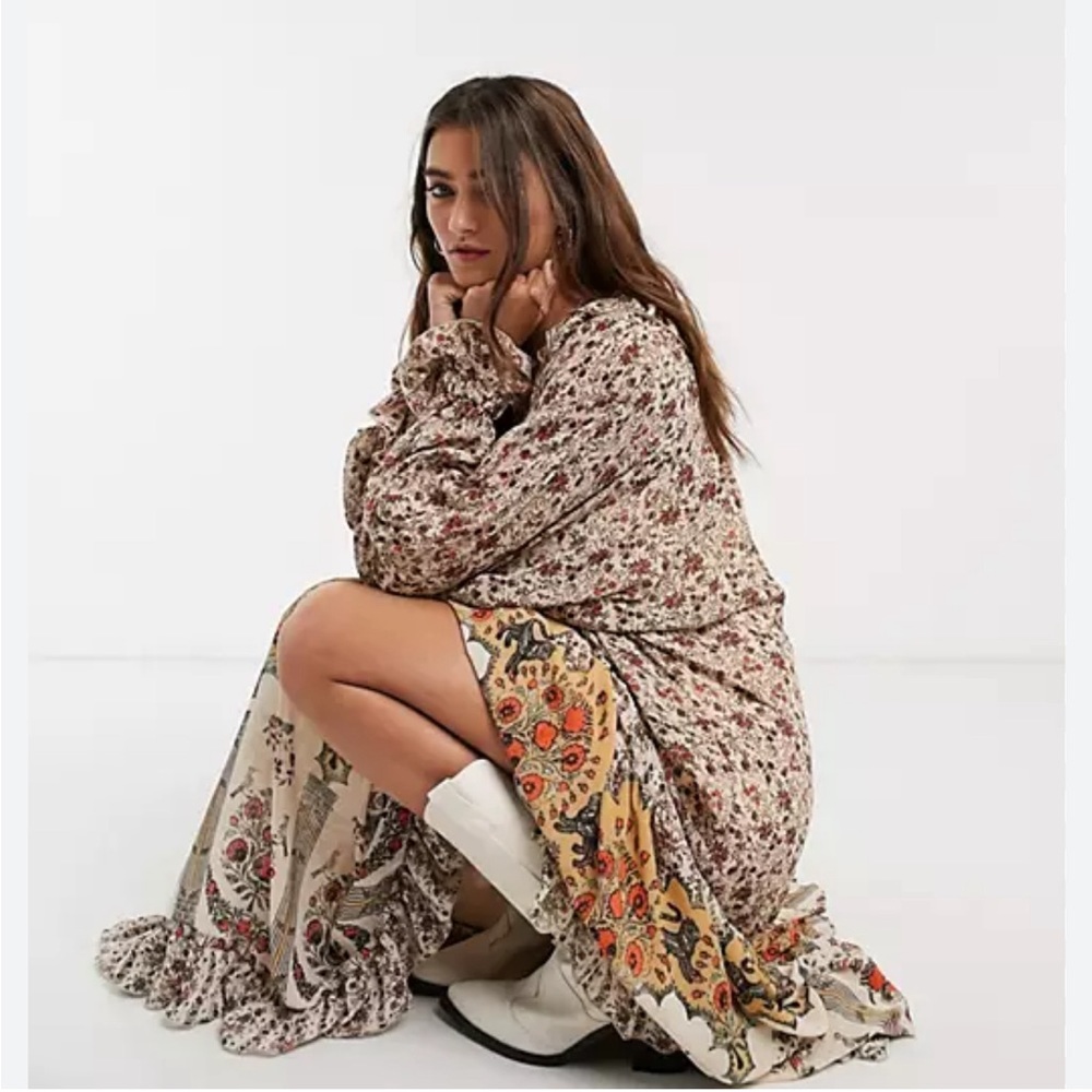 Free People Feeling Groovy Printed Maxi Dress - Picture 5 of 7